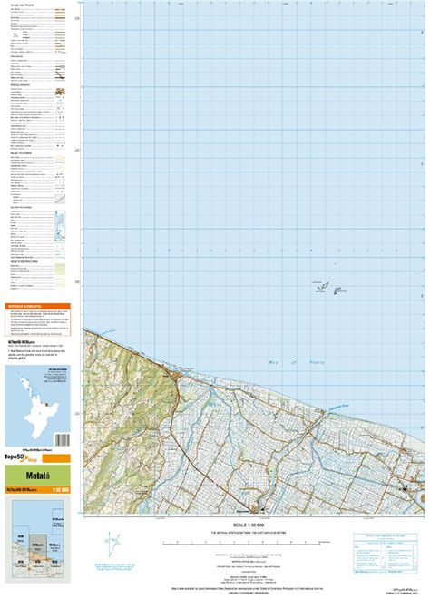 Topo Map Bd Ptbe Matata Toit Te Whenua Land Information