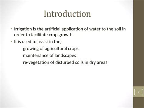 Methods Of Irrigation Ppt