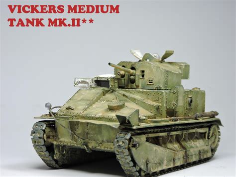 Vickers Medium Tank Mkii Ancient Warrior Ready For Inspection