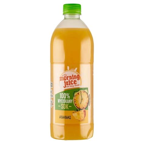 Morning Juice Sok 100 Wyciskany Ananas 900 Ml Zakupy Online Z