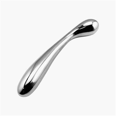 Steel Dildo G Spot Wand Curved Metal Sex Toy Anesidora