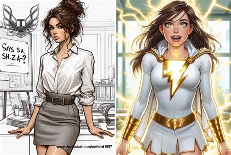 Earth 4z Mary Marvel By Mrtbird1997 On Deviantart