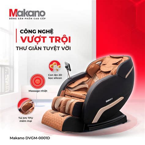 Ghế Massage Makano Dvgm 0001d