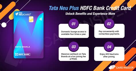 Discover Tata Neu Plus Hdfc Bank Credit Card Features Benefits