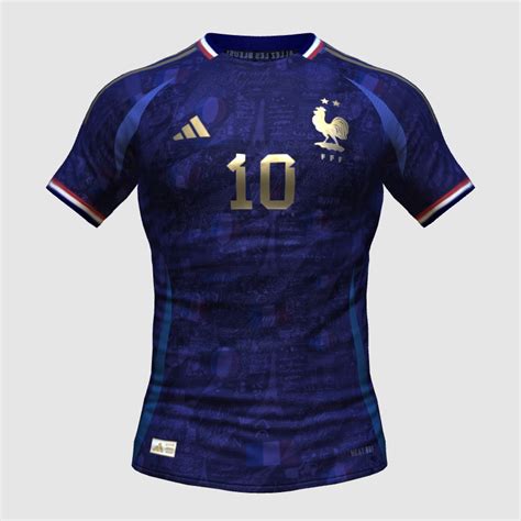 France X Adidas Special Home Kit Kit Euro 2024 Fifa 23 Kit Creator