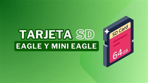 C Mo Insertar La Tarjeta Sd C Maras Eagle Y Mini Eagle Youtube