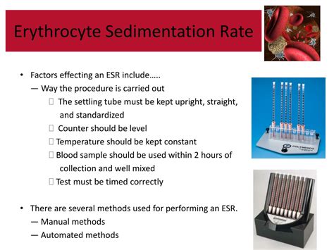 Ppt Performing A Erythrocyte Sedimentation Rate Powerpoint