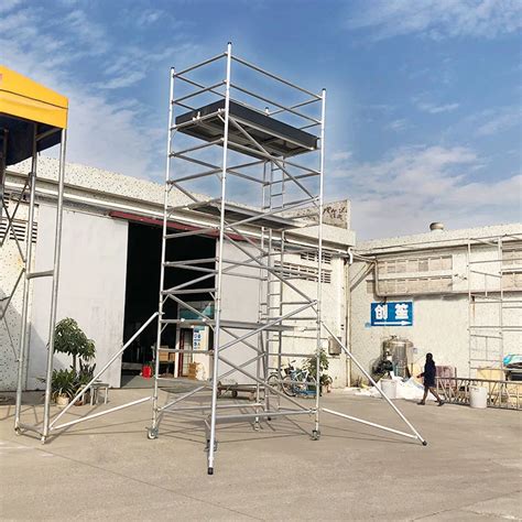 Dragonstage Used Step Ladder Scaffolding Building Construction