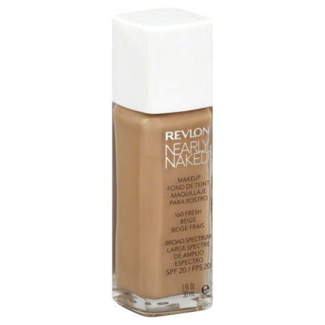 Revlon Nearly Naked Makeup Fresh Beige Oz