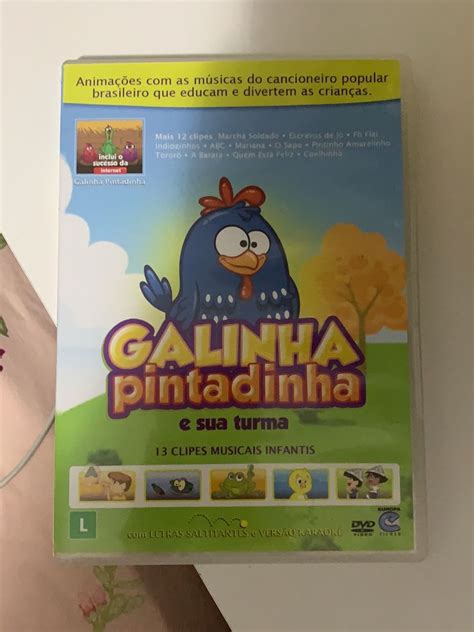 Dvd Galinha Pintadinha Item Infantil Dvd Usado 57113495 Enjoei