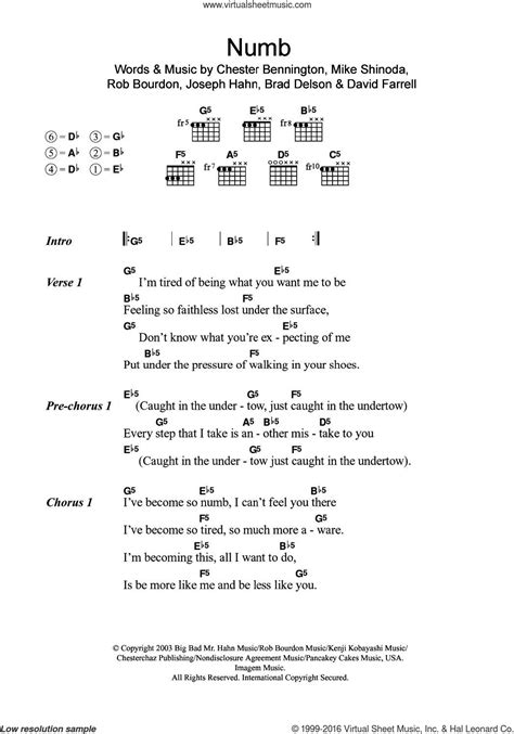 Linkin Park New Divide Guitar Chords