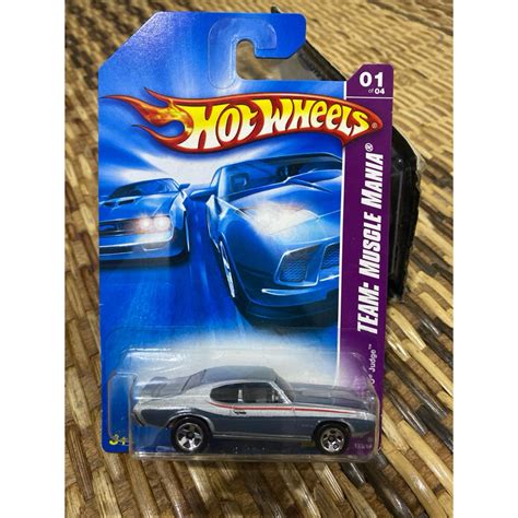Hot Wheels 69 Pontiac GTO Judge Shopee Malaysia