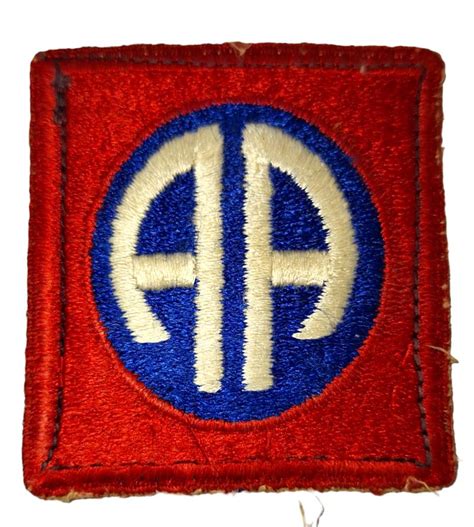 Avk Militaria A Ww Us Nd Airborne Division Patch