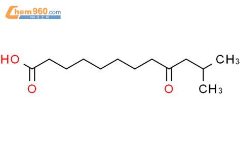 497880 17 8 Dodecanoic acid 11 methyl 9 oxo 化学式结构式分子式molsmiles