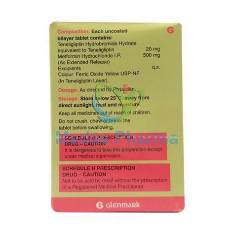 Zita Met Plus 20 500mg Tablet Packaging Size 15 Tablets At Rs 50