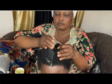 ASMR Relaxing Scalp Check Dry Scalp Treatment Personal Attention