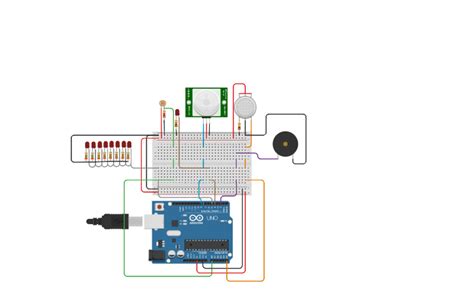 Circuit Design Smart Home Masa Kini Tinkercad