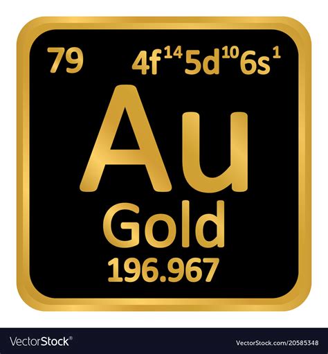 Gold Periodic Table Atomic Mass Two Birds Home