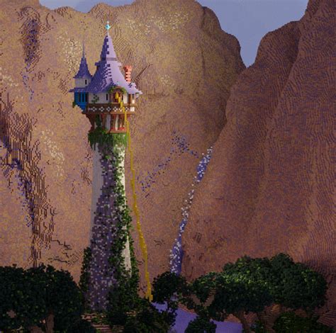 Tangled Tower Minecraft Map