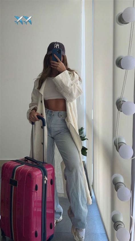 Aesthetic Trendy Airport Outfits Inspo Roupa De Aeroporto Moda