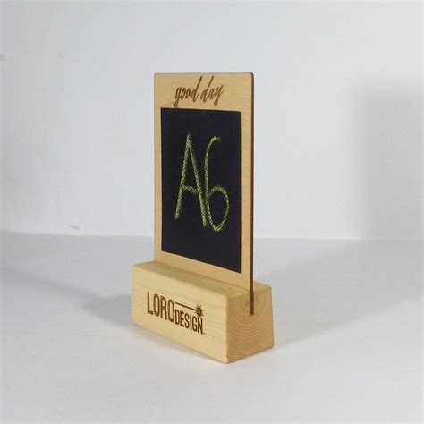 Тейбл тент грифельный, А6 | LORO-DESIGN
