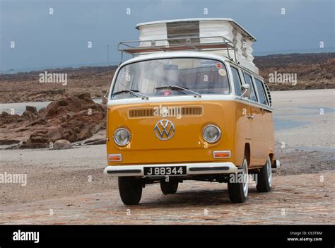 VW Volkswagen Bay Window Devon Camper Van Classic Air Cooled Rear