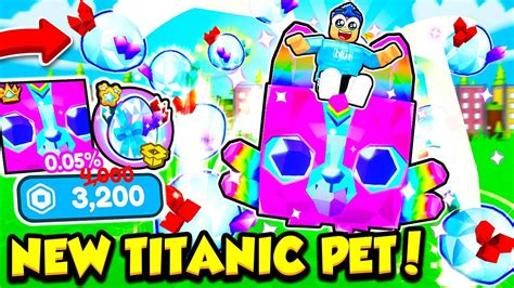 I HATCHED THE NEW TITANIC MYSTIC CORGI IN PET SIMULATOR X YouTube