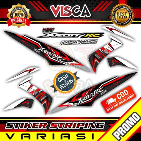 Jual Striping Xeon Rc Karbu Stiker Sticker Striping Variasi Lis