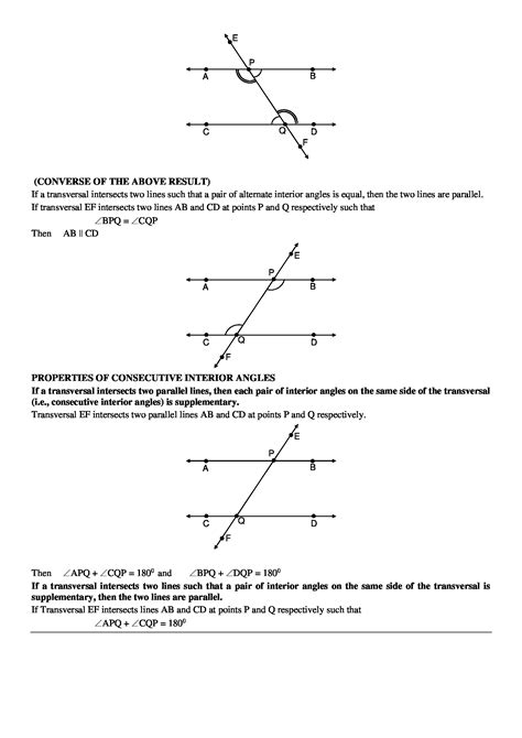 parallel lines and transversals | Physics Wallah