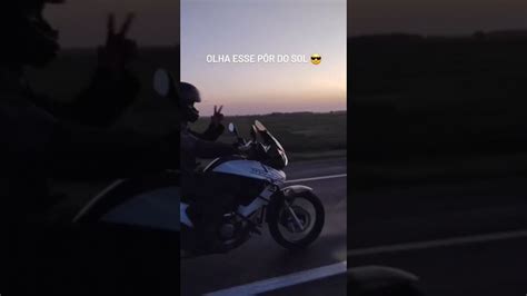 Olha Essa P R Do Sol Que Espetacular Moto Trend Viral Viagem