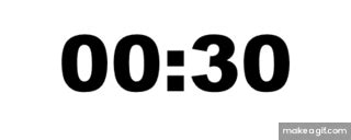 30 seconds countdown timer on Make a GIF