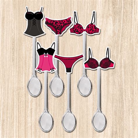 Mini colherzinha para doces de pote festa Chá de lingerie despedida de solteira Shopee Brasil