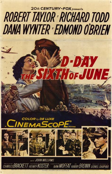 D-Day, the Sixth of June Movie Posters From Movie Poster Shop