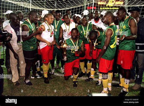 Soccer African Nations Cup Mali 2002 Final Senegal V Cameroon