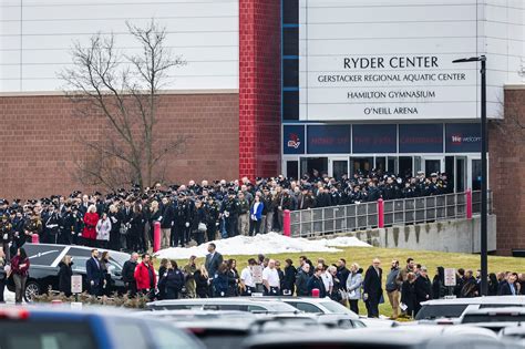 Police From Across The Nation Gather To Give Slain Msp Trooper Joel