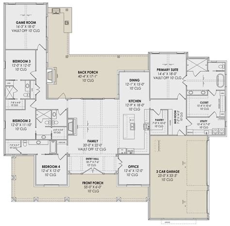 House Plan 7983 00040 Modern Farmhouse Plan 3 563 Square Feet 4