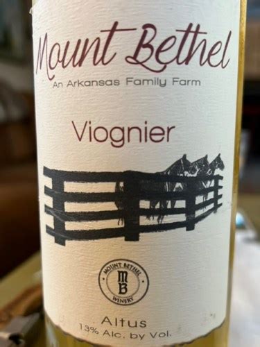 Mount Bethel Viognier Vivino Us