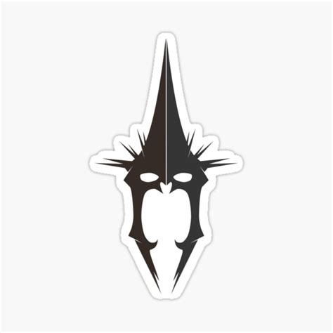 Witch King Helmet Template