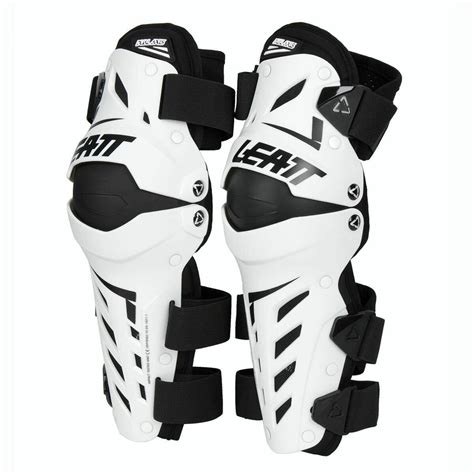 Leatt Knee And Shin Guard Dual Axis Whiteblack E Rides