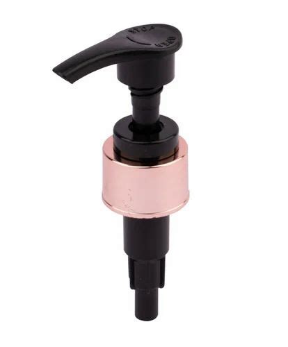 24mm Black Rose Gold Lotion Pump UV Metalized At Rs 7 50 Piece Bhat