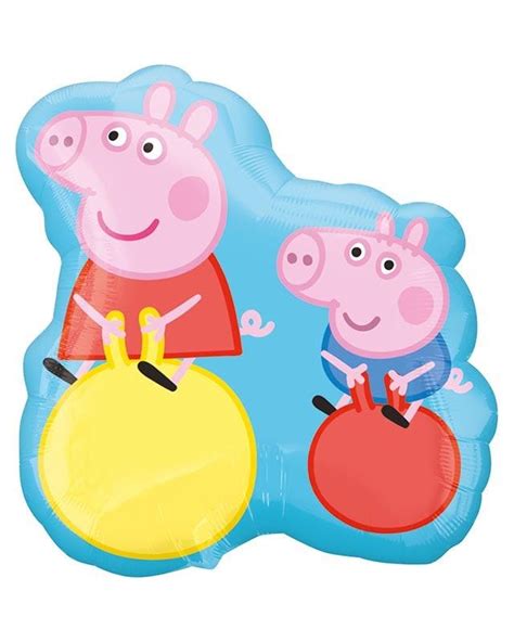 Peppa Pig George Supershape Balloon 21 X 22 Foil Party Delights