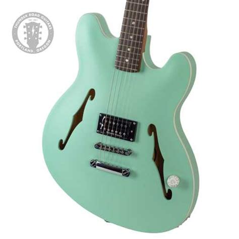 Fender Tom Delonge Starcaster Id Satin Surf Green