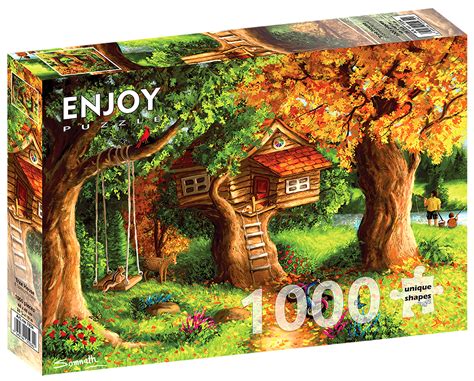 Puzzle 1000 El Domek Na Drzewie