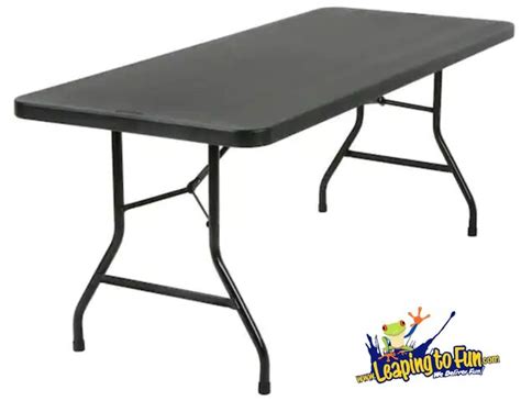 Black Folding Table Rentals