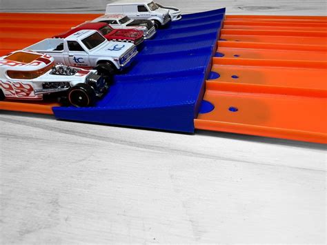Super Lane Raceway Jump Hot Wheels Matchbox Compatible Etsy