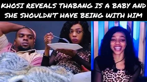 BIG BROTHER TITANS KHOSI REGRETS HER SITUATIONSHIP WITH THABANG SHE