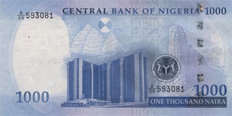 Nigeria New 1 000 Naira Note B246a Confirmed BanknoteNews