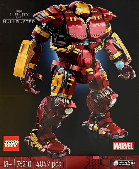 This New Lego Marvel Hulkbuster Is As Good As It Gets