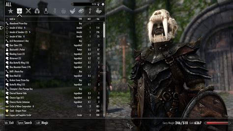 Show Player In Menus At Skyrim Special Edition Nexus Mods And Community