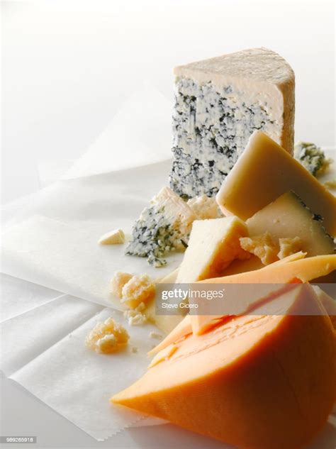 Assortment Of Unwrapped Cheeses High Res Stock Photo Getty Images